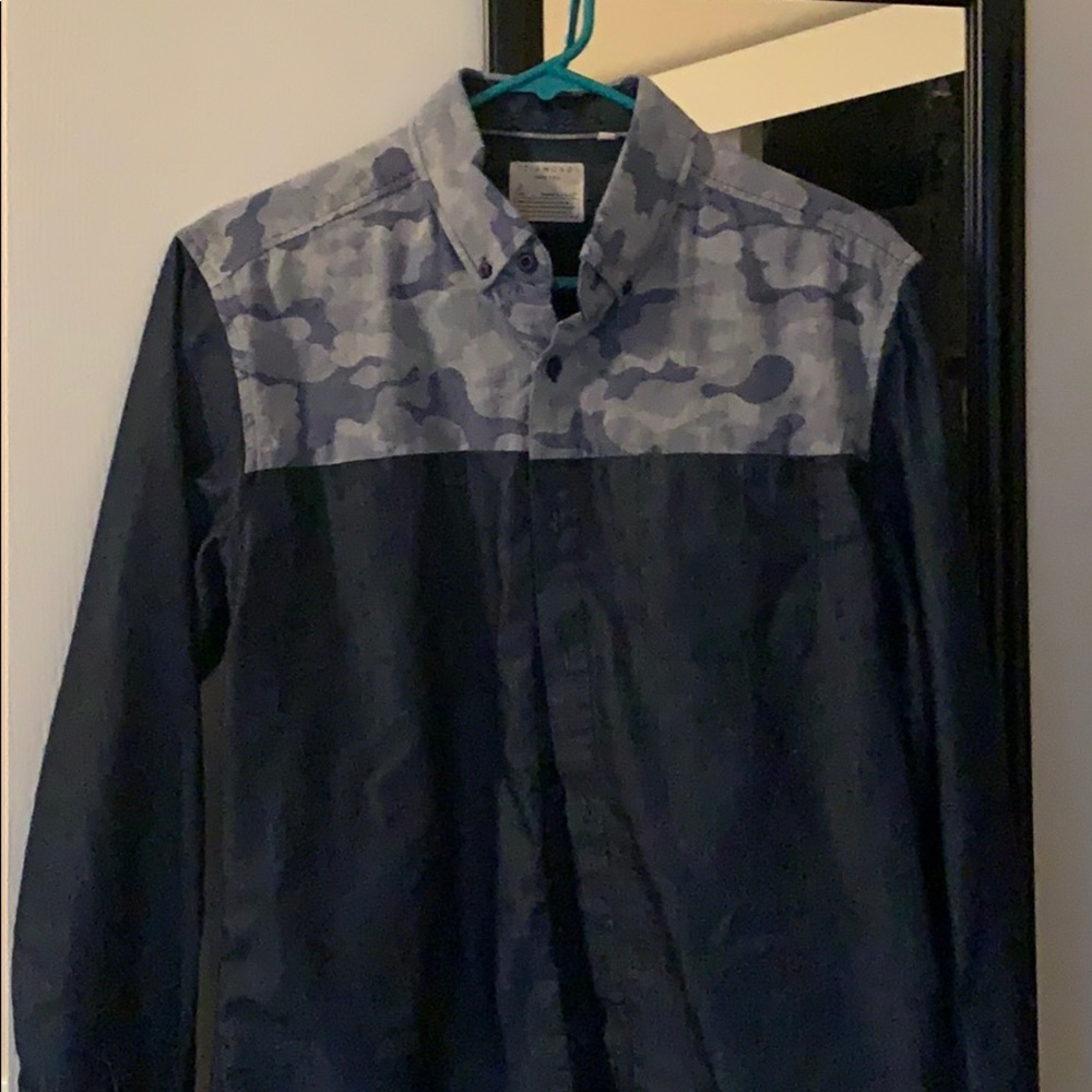 7 diamond made well long-sleeved shirt